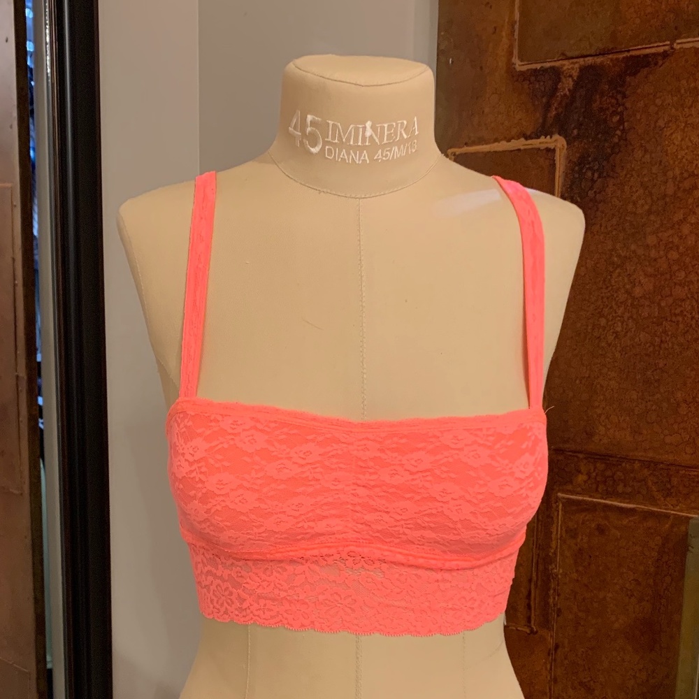 Neon Orange Gilly Hicks Bralette
